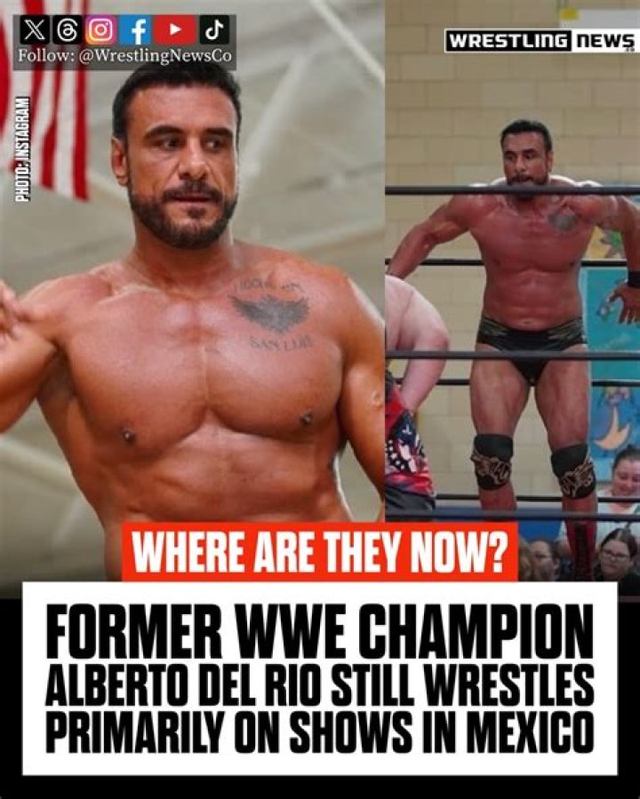 Alberto del Río (Wrestler) - Age, Birthday, Bio, Facts, Family, Net Worth, Height & More