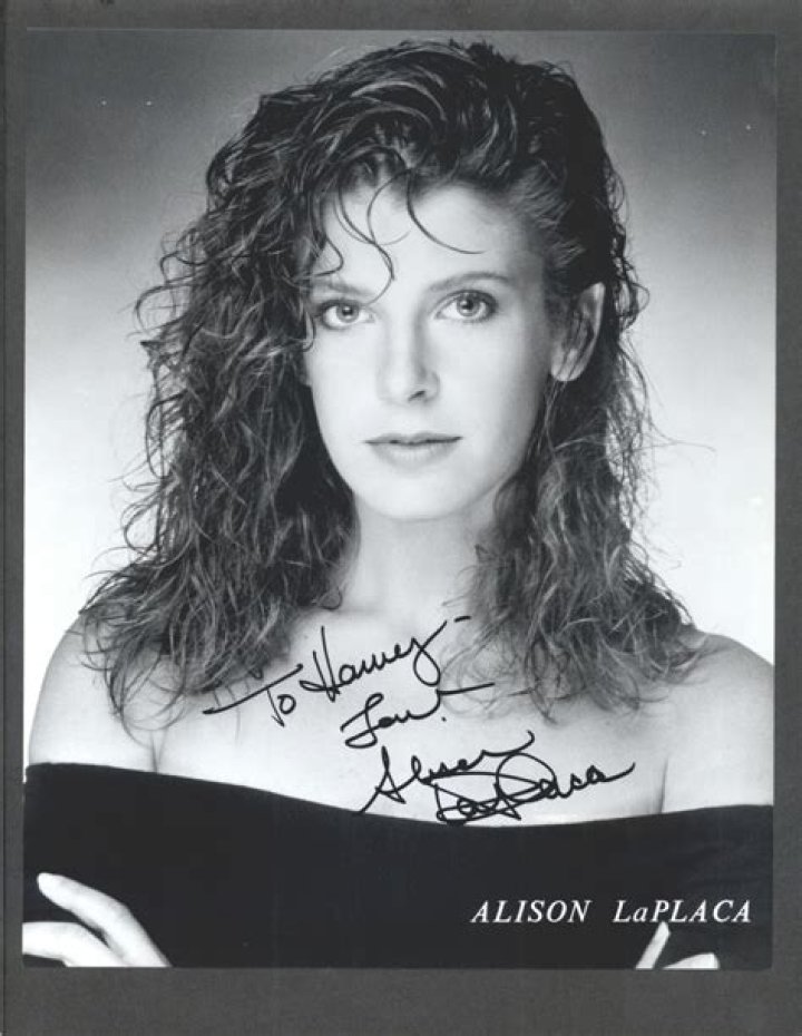 Alison La Placa Biography, Age, Height, Husband, Net Worth, Family