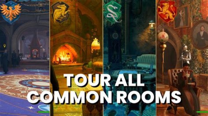 Can you enter other common rooms in Hogwarts mystery?