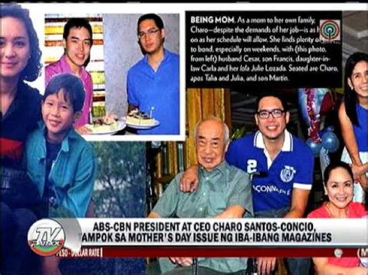 Charo Santos-Concio biografía, edad, altura, esposa, net worth, familia