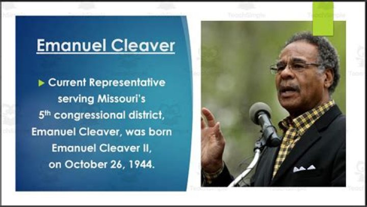 Emanuel Cleaver Biography, Age, Height, Wife, Net Worth, Family