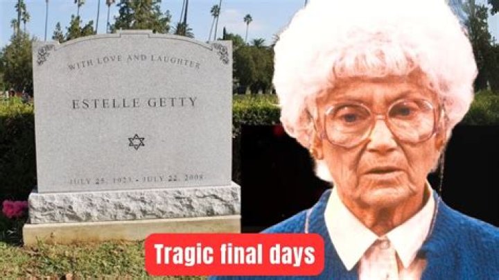 Estelle Getty Cause Of Death, Last Photo, Funeral, Grave, Younger, Husband
