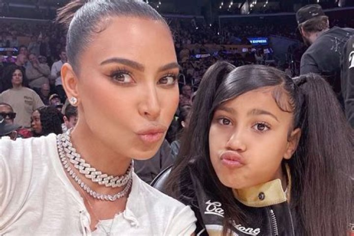 Fans Think Kim Kardashian Is Taming North’s Curls, and They Might Be on to Something