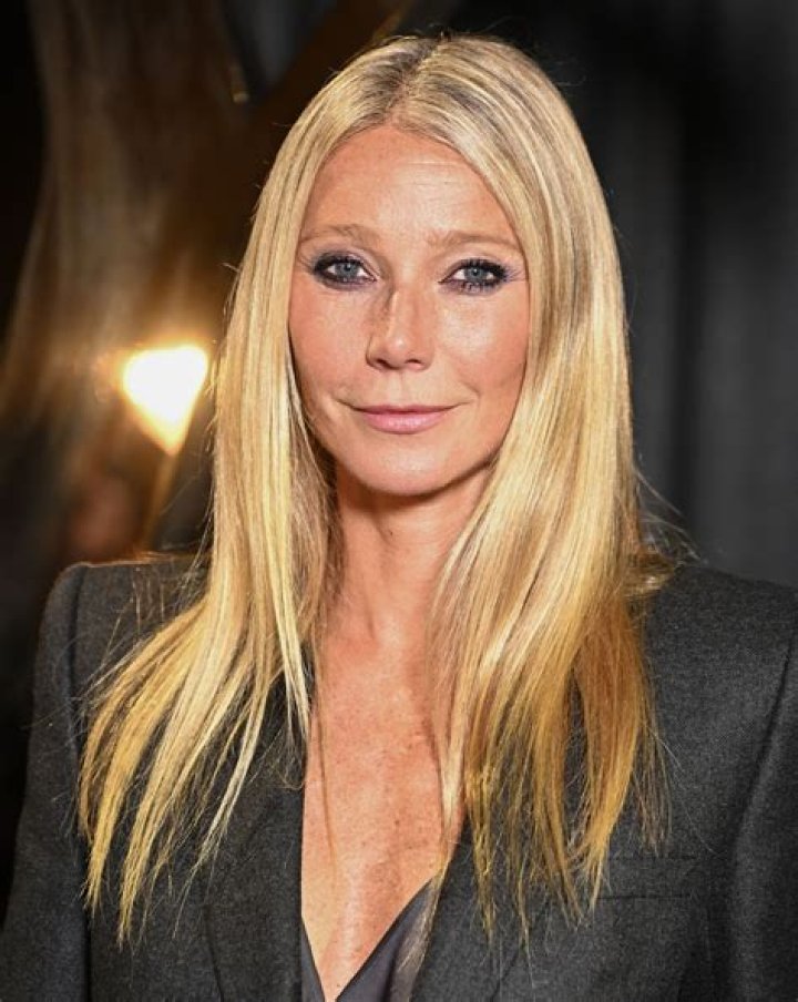 Gwyneth Paltrow Goes Braless in a Slinky Black Dress With Rainbow Sequins: See Photos!