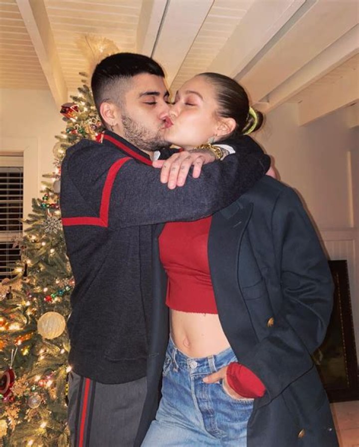 Happier Times! Gigi Hadid Smooches Boyfriend Zayn Malik in ‘Oldie’ Photo
