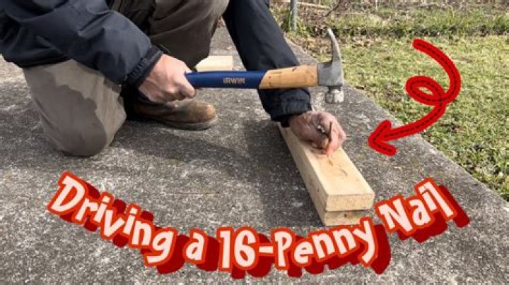 How long is a 16 penny nail