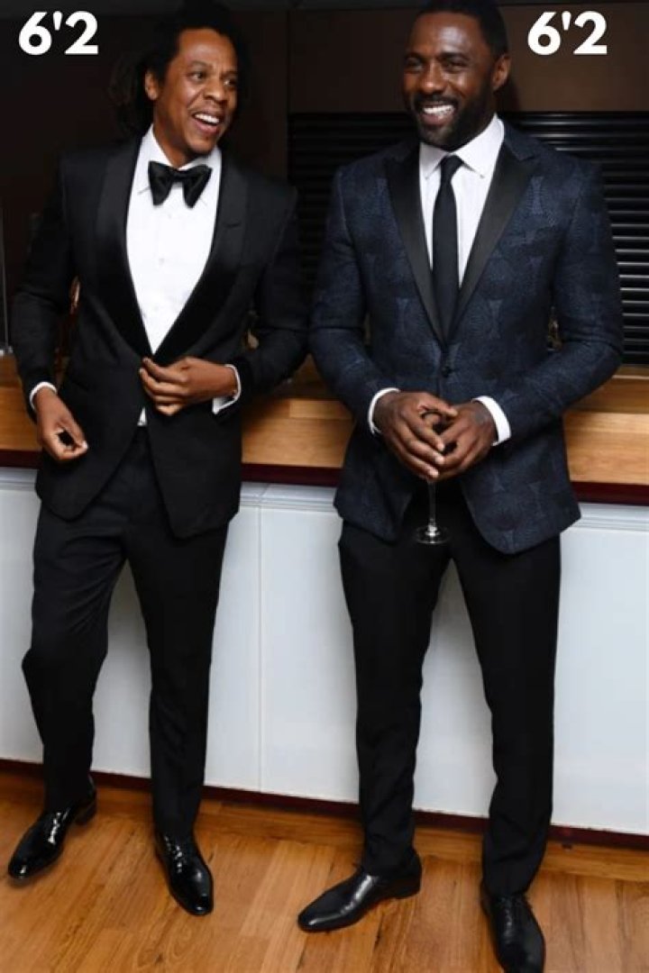 How tall is Idris Elba