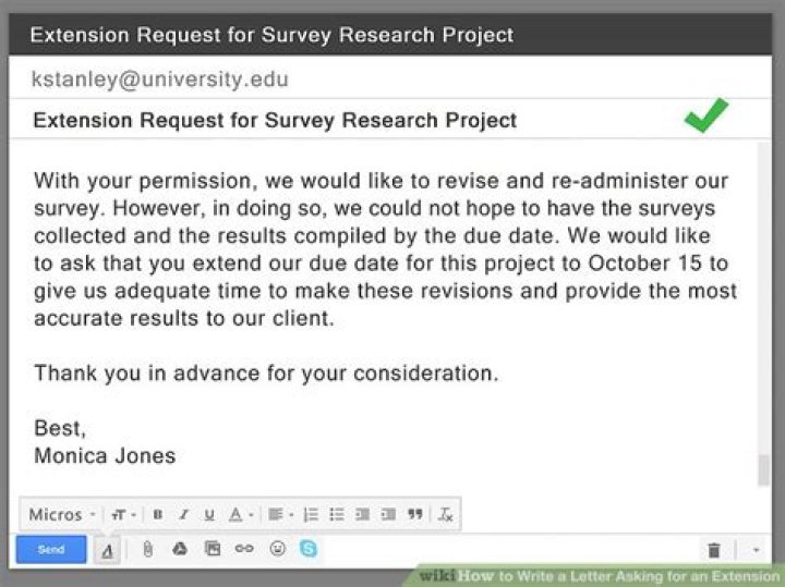 How to ask for extension on assignment