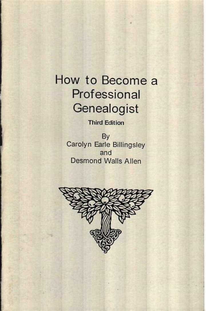 How to become a professional genealogist