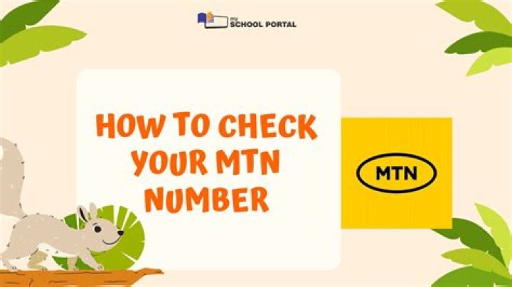 How To Check My MTN Number and the Self Service Numbers For Easy Access