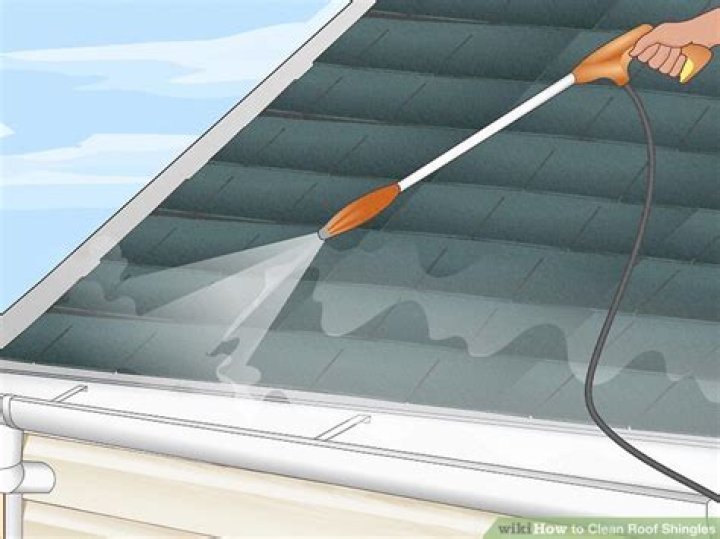 How to clean roof shingles