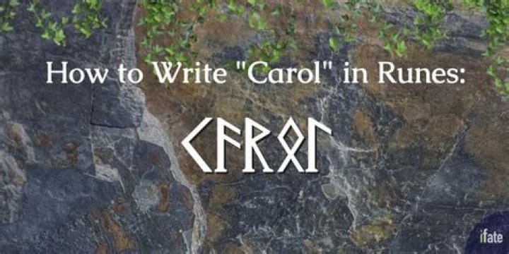 How to spell carol
