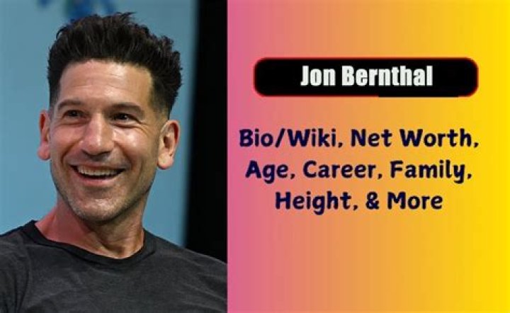 Jon Bernthal Biography, Age, Height, Wife, Net Worth, Family