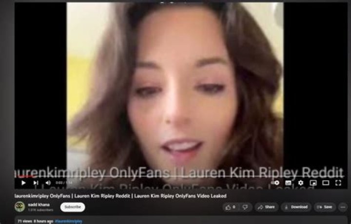 Lauren Kim Ripley Leaked Video & Photo – Blatant Invasion Of Privacy
