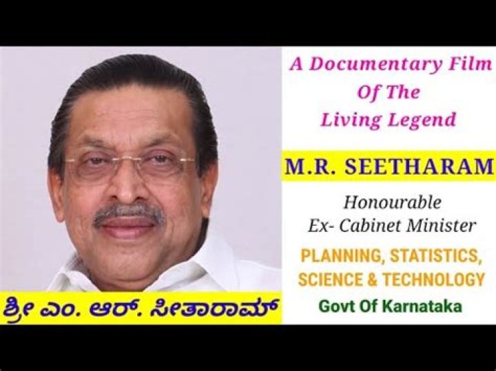 M. R. Seetharam Biography, Age, Height, Wife, Net Worth, Family