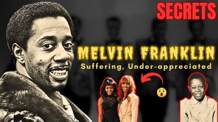 Melvin Franklin biografía, edad, altura, esposo, net worth, familia