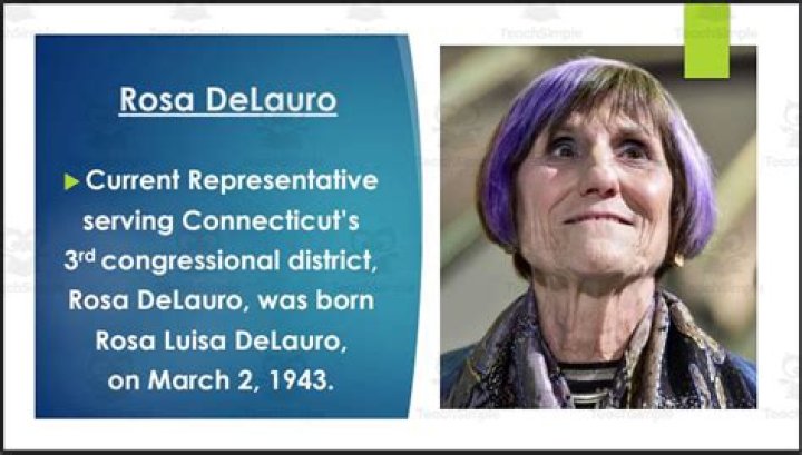 Rosa Delauro (Politician) - Age, Birthday, Bio, Facts, Family, Net Worth, Height & More