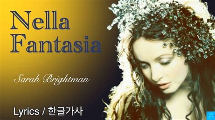 Sarah Brightman’s
Nella Fantasia (English – In My Fantasy ) Lyrics