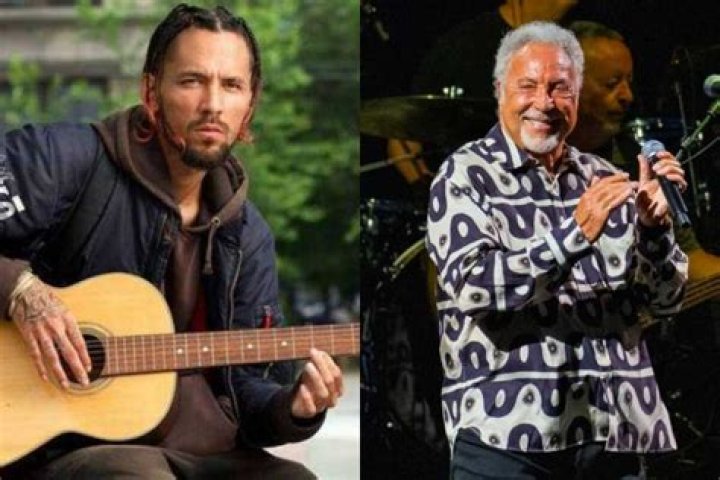 Sir Tom Jones Children: Jonathan Berkery and Mark Woodward