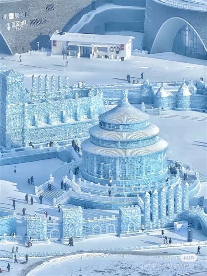 Spectacular Ice Sculptures From The Harbin International Ice Festival