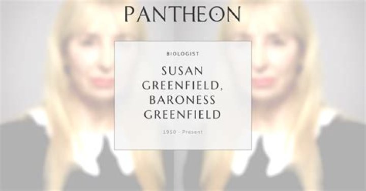 Susan Greenfield, Baroness Greenfield Biography, Age, Height, Husband, Net Worth, Family