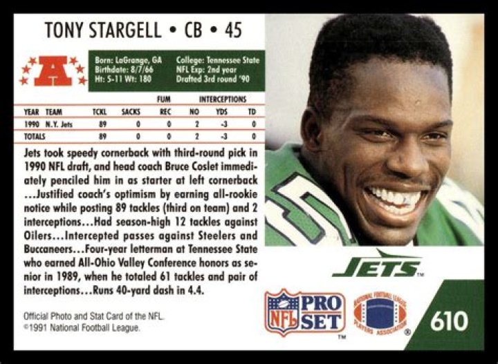 Tony Stargell Biography, Age, Height, Net Worth, Family