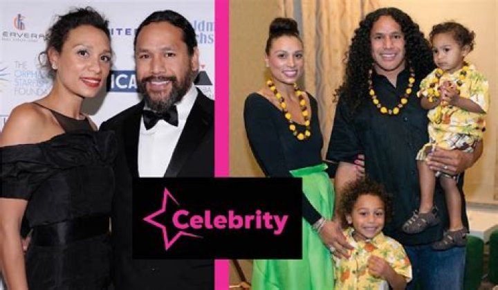 Troy Polamalu And Wife Theodora Holmes Rooting In The Family Culture