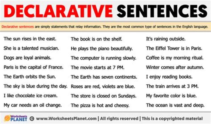 What are sentences 5 examples