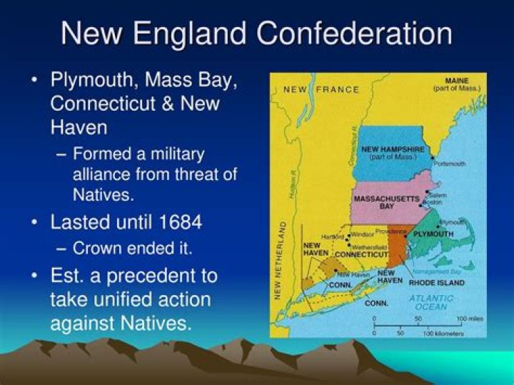 What caused the new england confederation