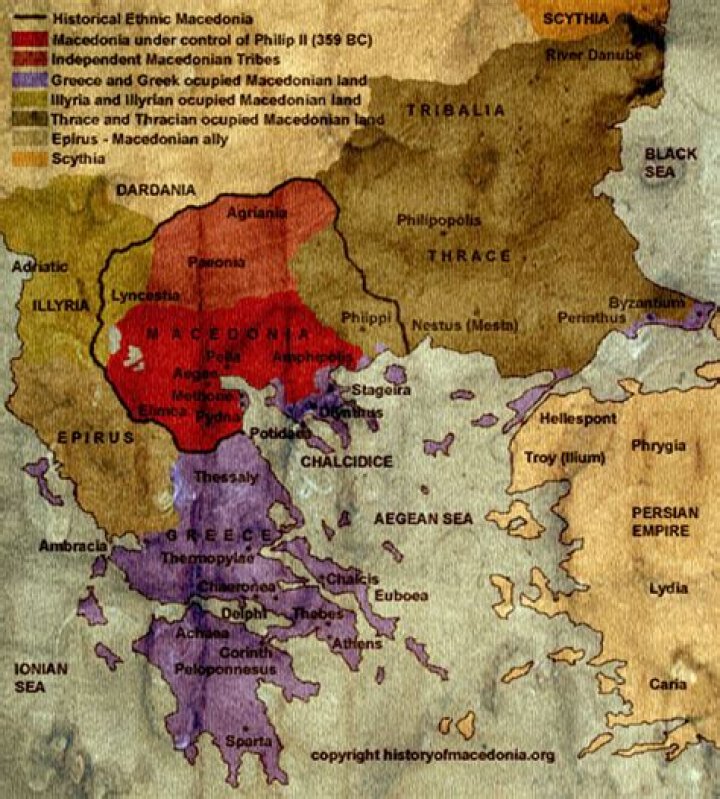 Who from macedonia conquered greece