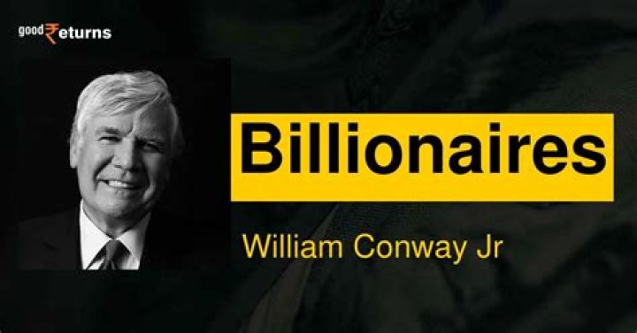 William Conway Jr’s Net Worth, Biography, Career, Awards, Fact and Life Story
